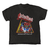 Judas Priest - Defenders Tour '84 - Black Vintage T-shirt